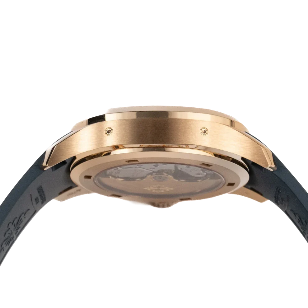 Aquanaut Luce 40mm 5261R-001 Annual Calendar Moon Phases Rose Gold Blue-Gray Dial
