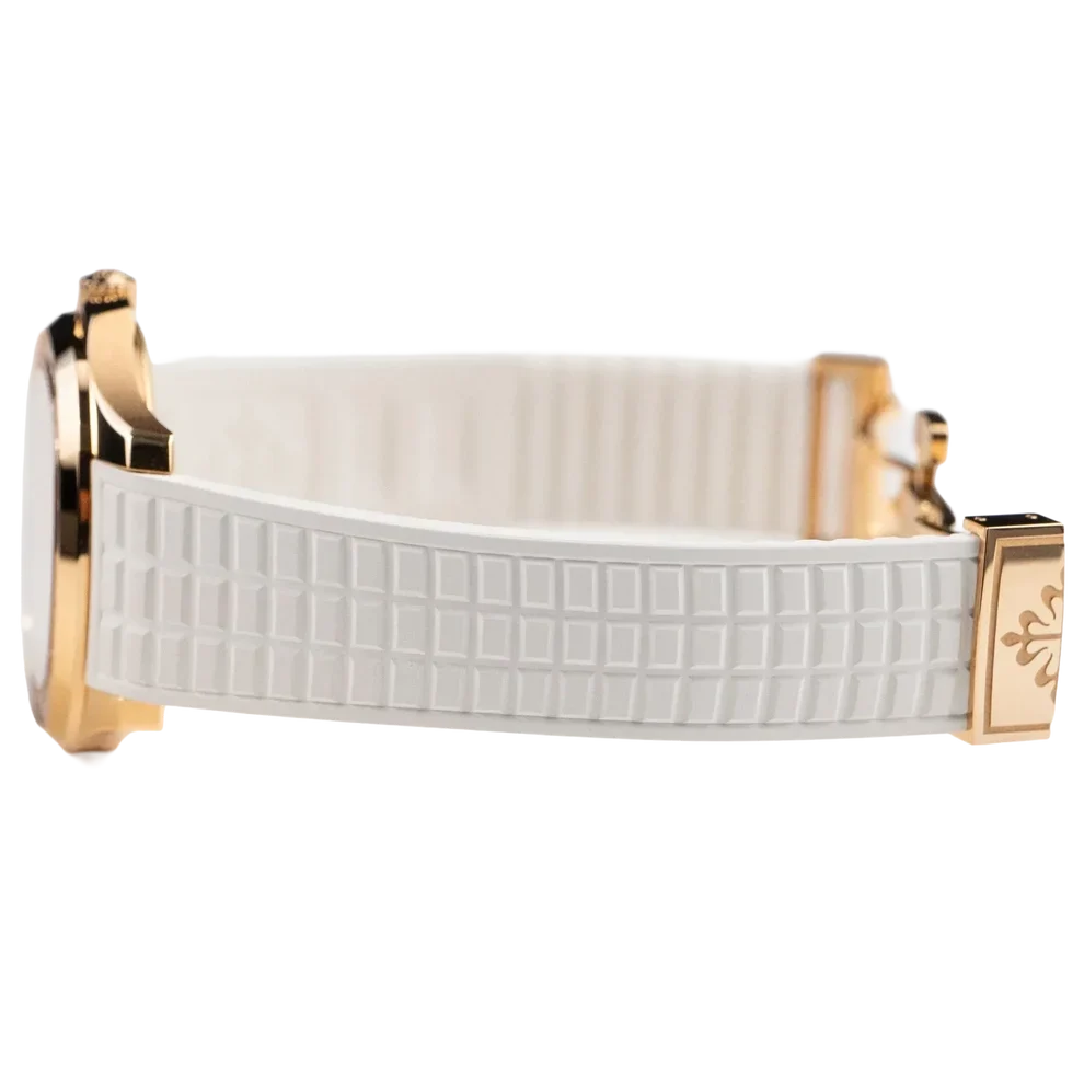 Aquanaut Luce 39mm 5268/200R-001 Rose Gold White Dial Diamond Bezel