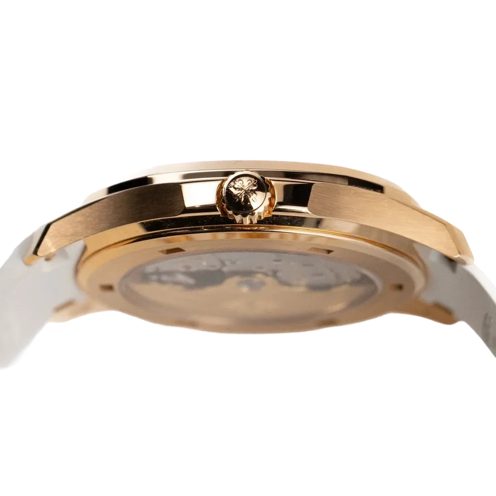 Aquanaut Luce 39mm 5268/200R-001 Rose Gold White Dial Diamond Bezel