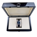 Complications 39mm 5396G-017 Annual Calendar Moon Phases White Gold Blue Dial