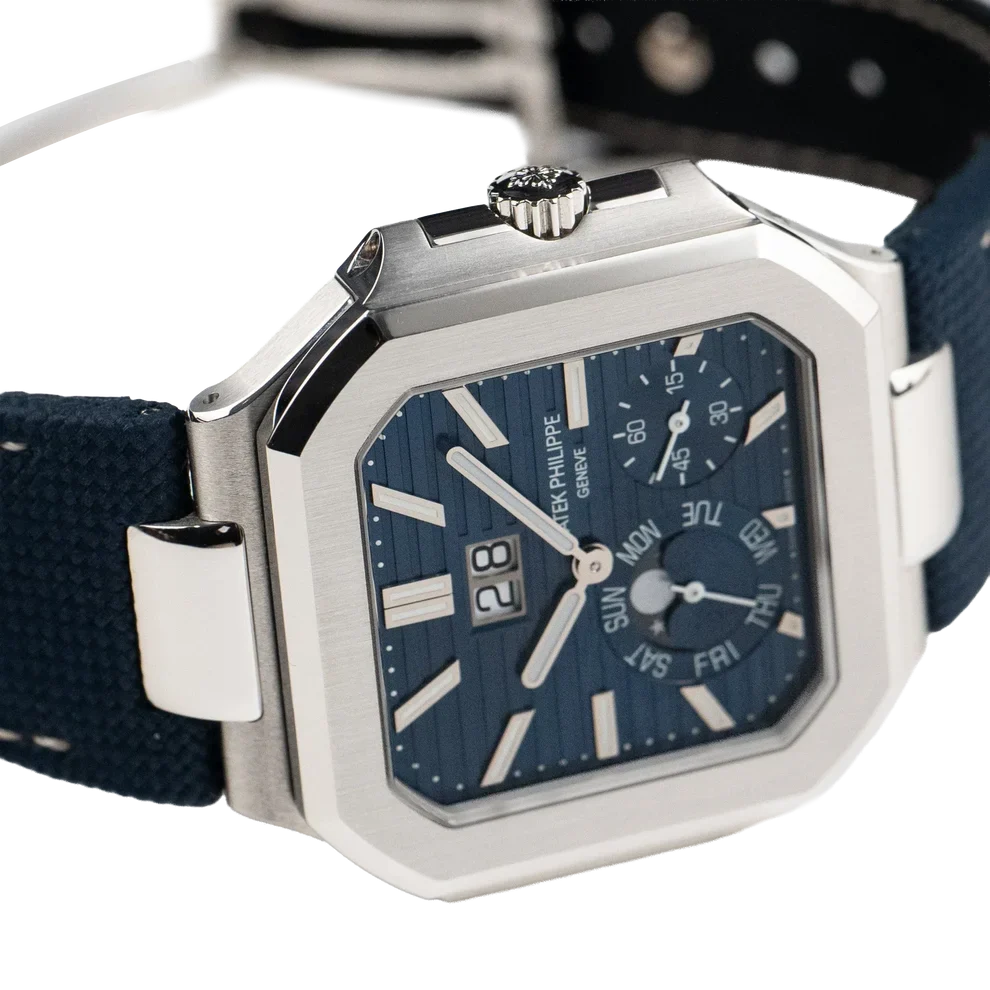 Cubitus 45mm 5822P-001 Platinum Blue Dial Moon Phase