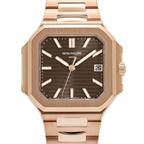 Cubitus 40mm 7128/1R-001 Rose Gold Brown Dial