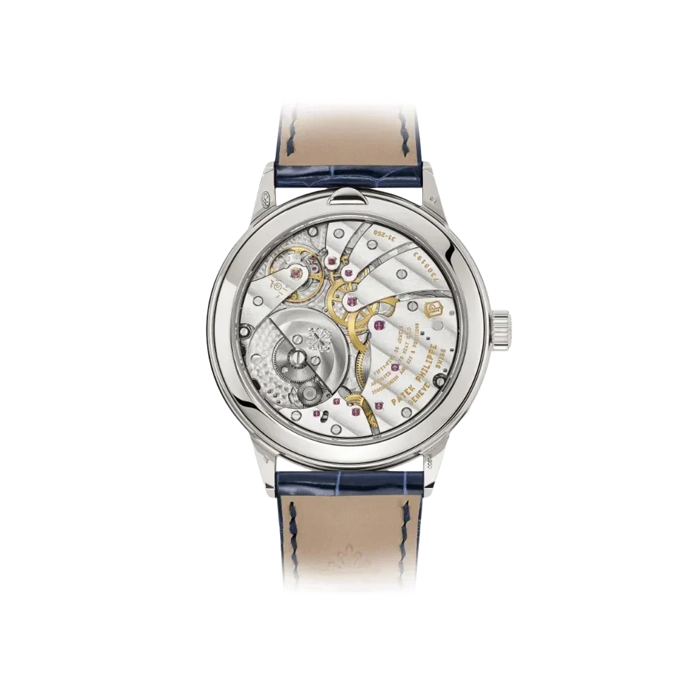 Grand Complications 42mm 5236P-001 In-Line Perpetual Calendar Platinum Blue Dial