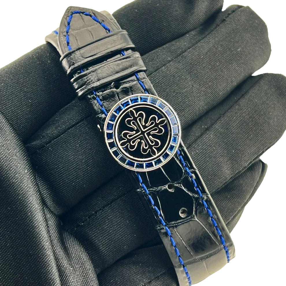 Grand Complications 41mm 5271/11P-010 Perpetual Calendar Chronograph Platinum Baguette Sapphires