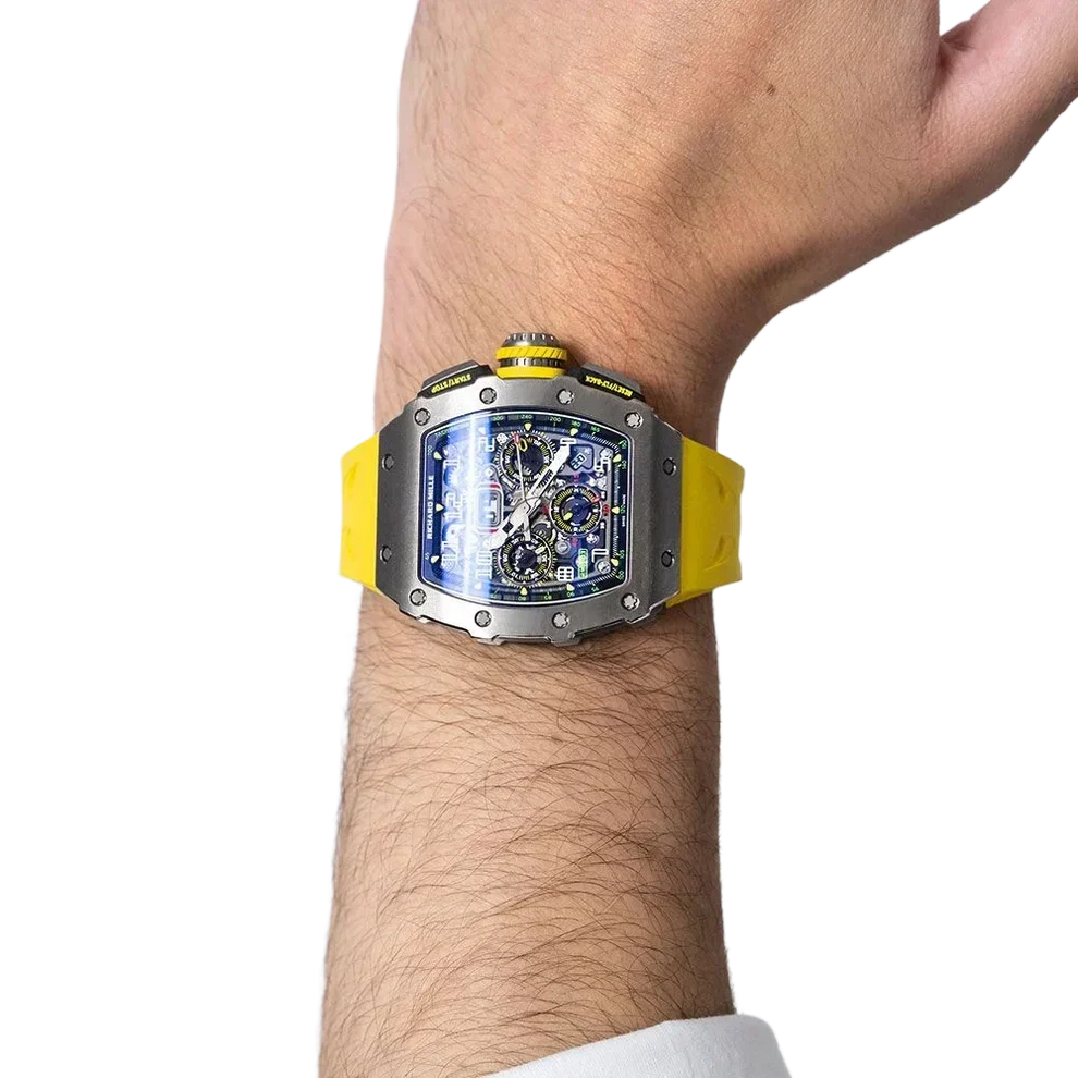 RM 11-03 Titanium, Skeleton Dial, 50 mm
