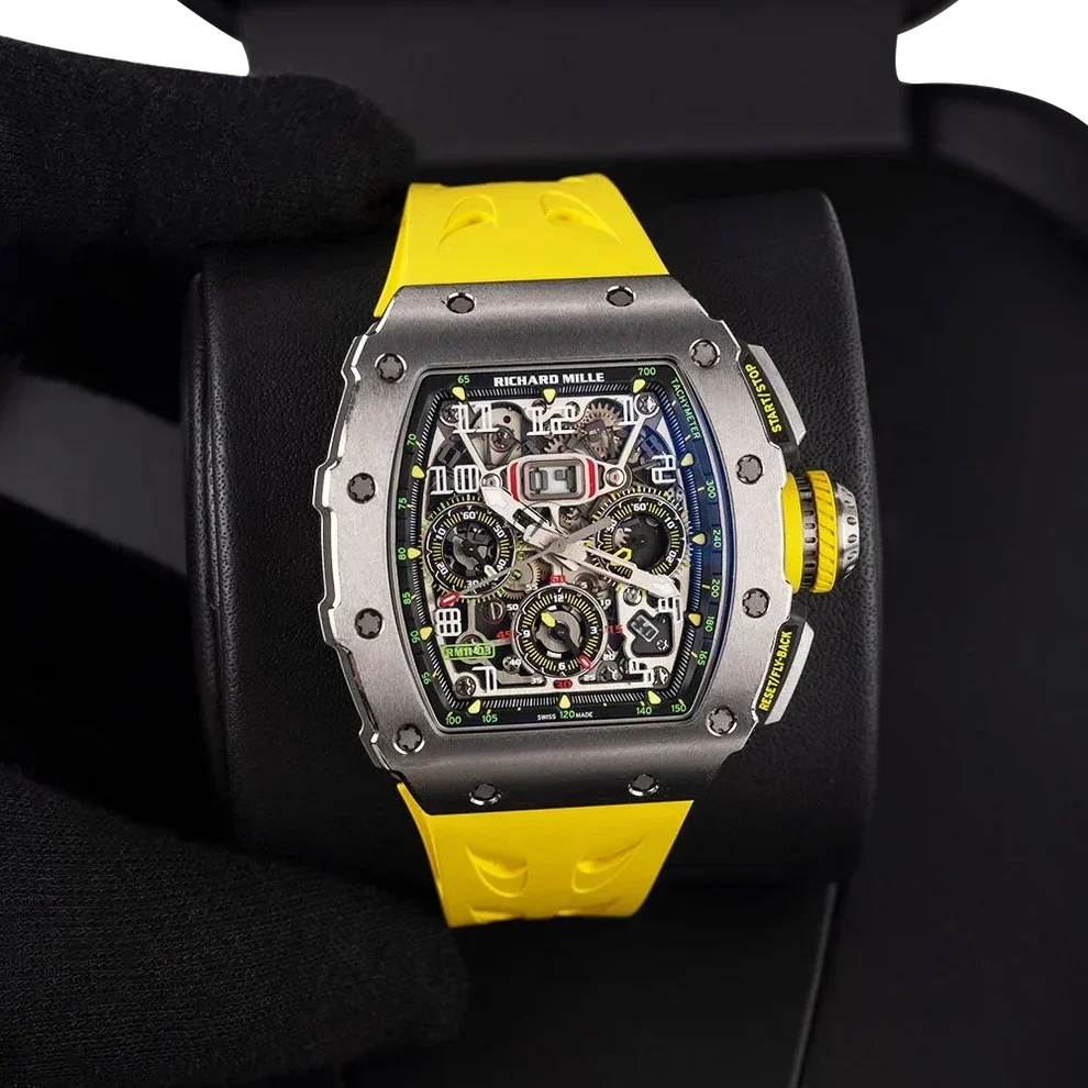 RM 11-03 Titanium, Skeleton Dial, 50 mm