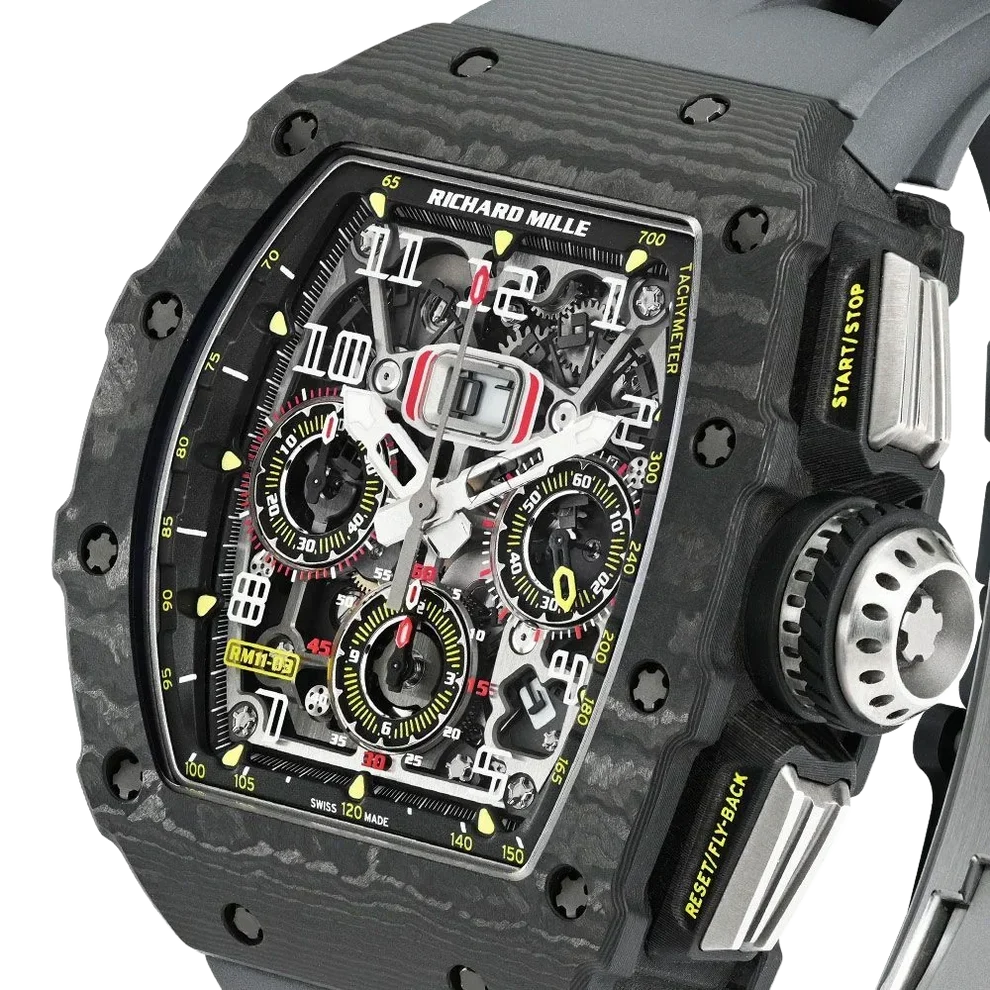 RM 11-03 Carbon Fiber and Titanium 50mm