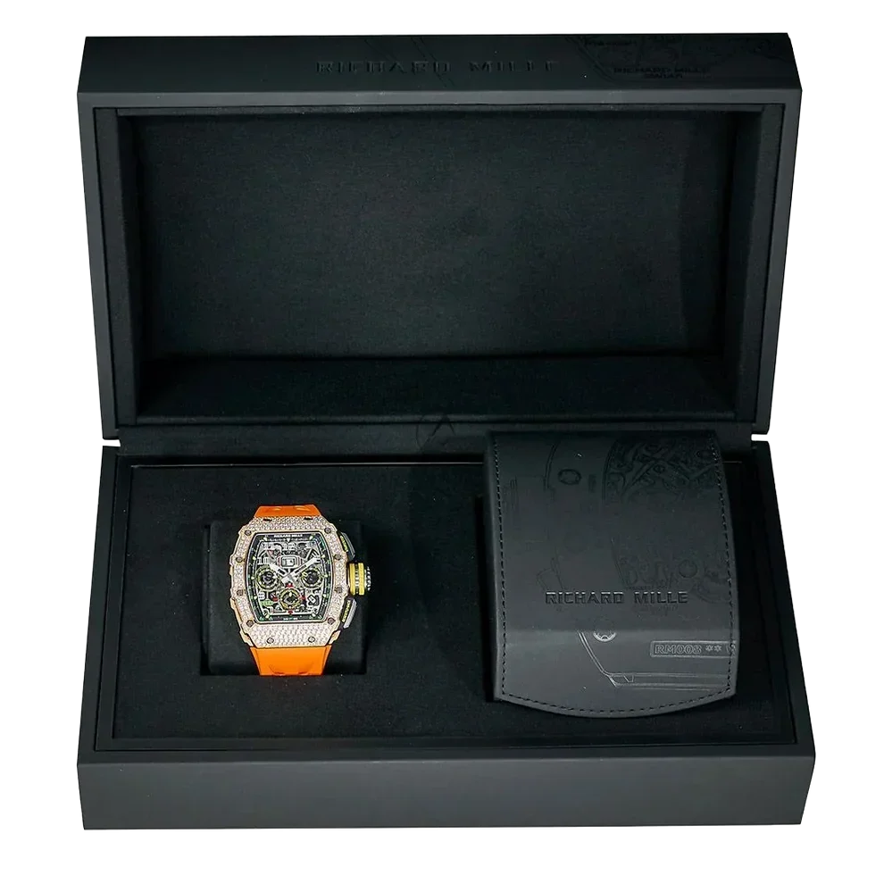RM 11-03 Rose Gold - Skeleton Dial 45mm